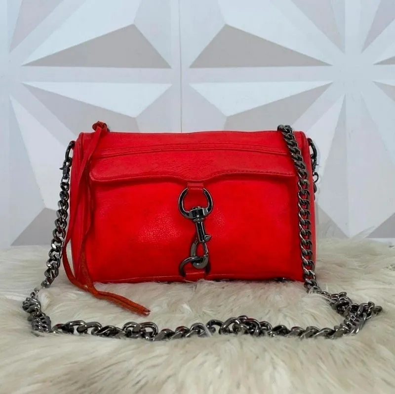 Nett Rebecca minkoff MAC Ladies Small leather orange photo 1