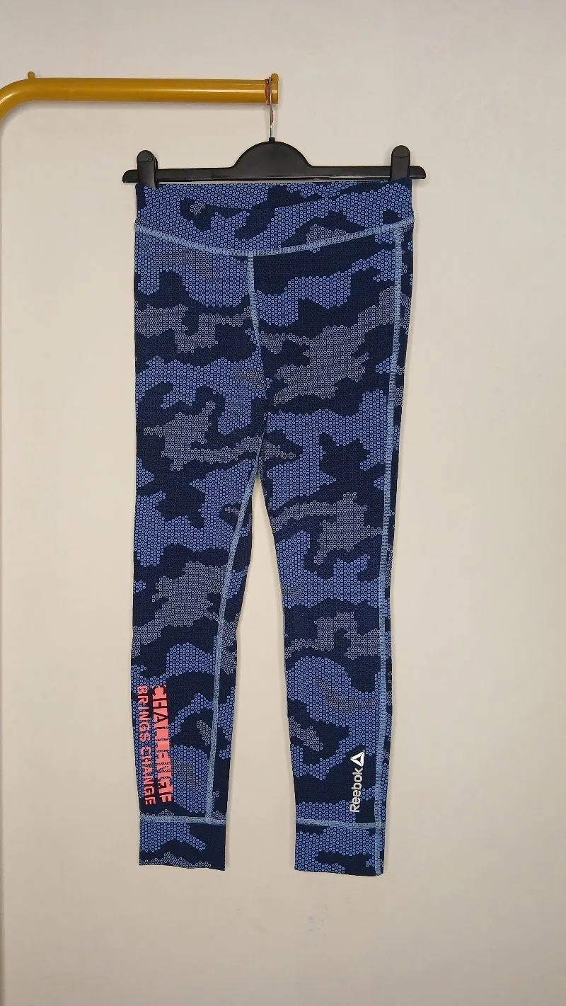 Reebok legging army navy photo 1