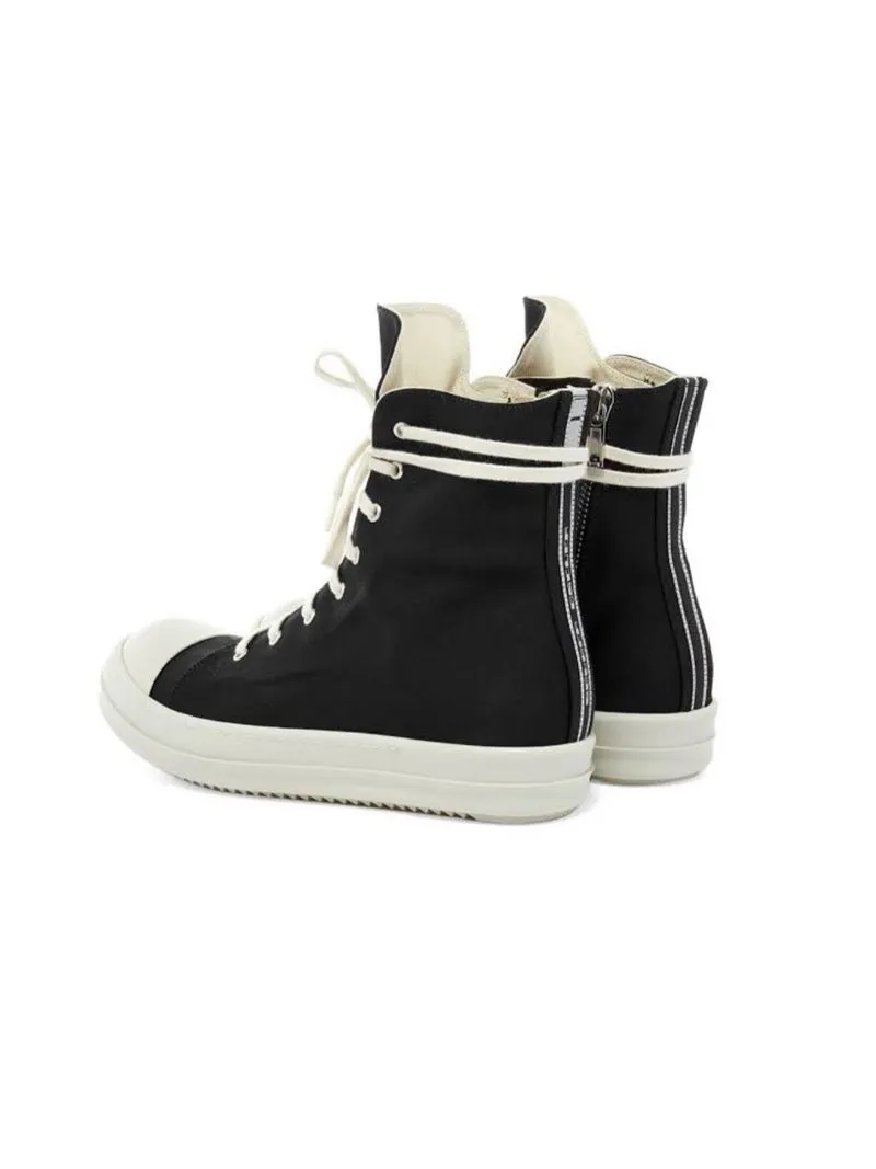 RICK OWENS DRKSHDW RAMONES SNEAKERS BLACK photo 1