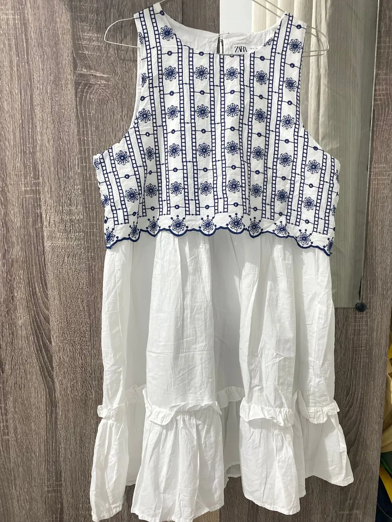 ZARA Casual Wanita white photo 1