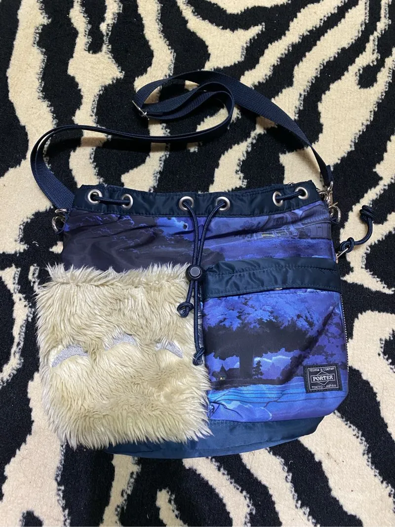 Preloved Tas Porter X Totoro Studio Ghibli 2Way Bag Tool Bag photo 1