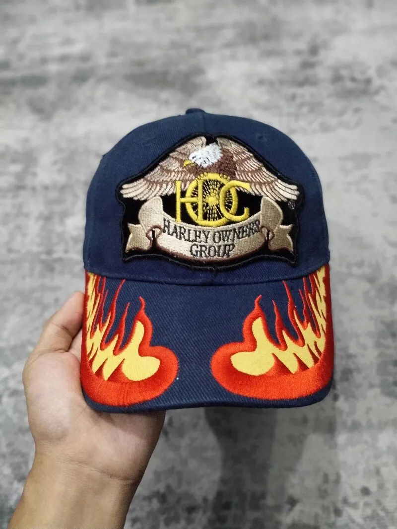 Harley flame hat photo 1