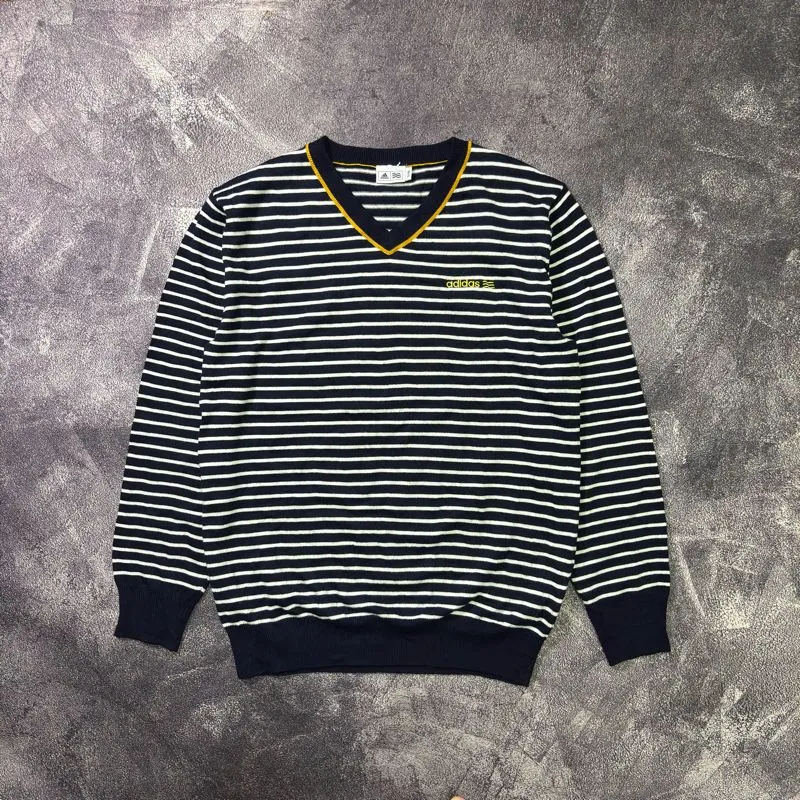 VNeck Knit ADIDAS NEO Stripe photo 1