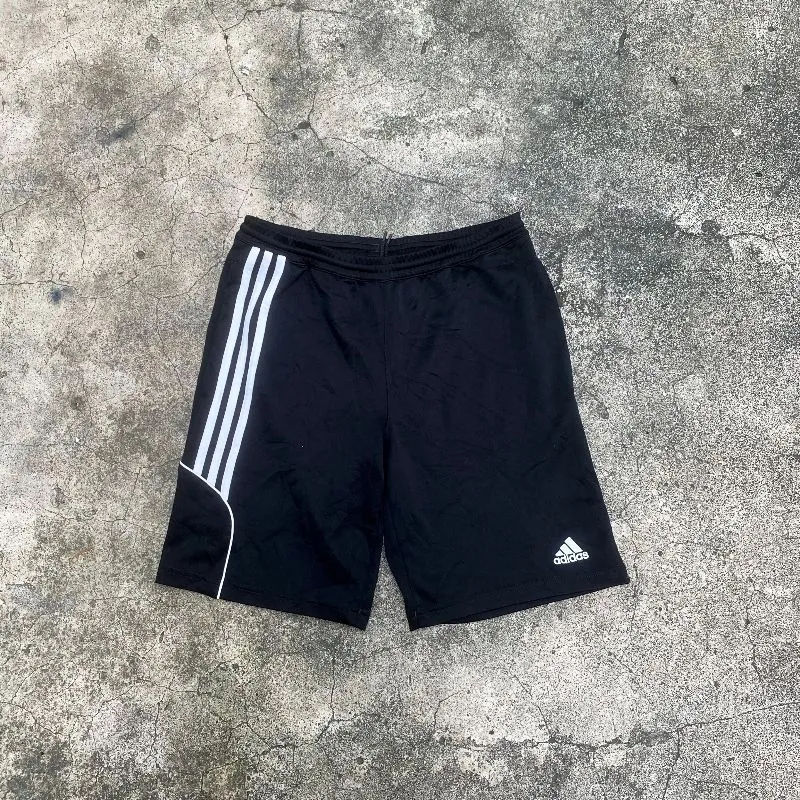 CELANA PENDEK OLAHRAGA PRIA/WANITA ADIDAS STRIP PUTIH SECOND photo 1