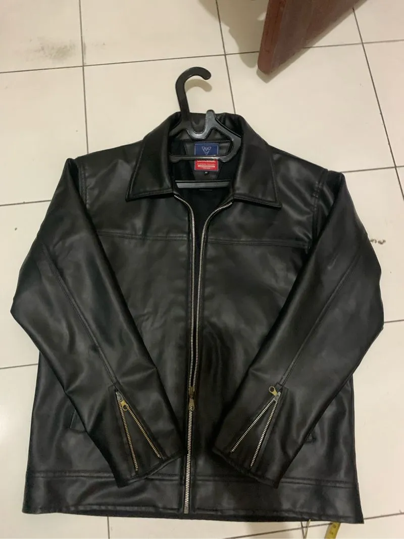Jaket Kulit / Leather Jacket Coverage Pria photo 1