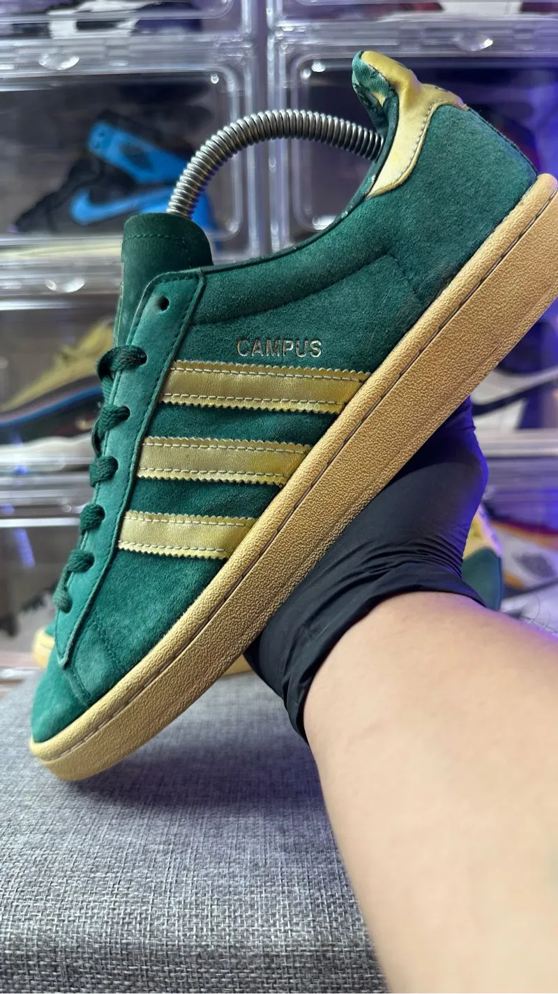 adidas gazelle silver green womens Adidas Campus ADV Court Green - JQ2659 - Starcow Paris
