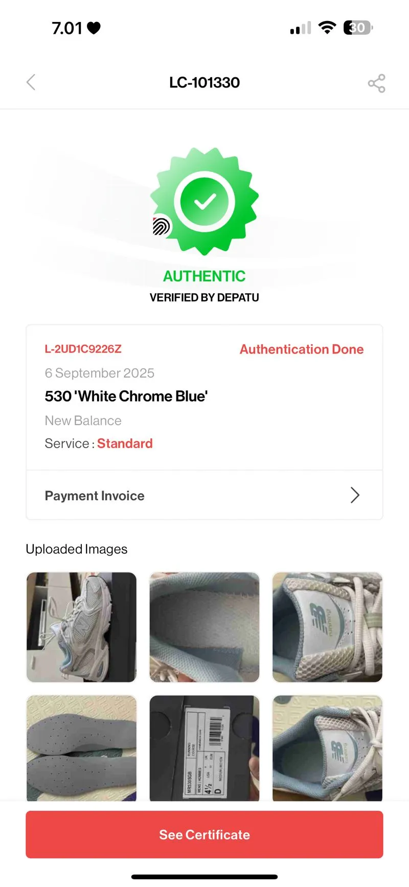 New Balance NB 530 White Chrome Blue Running Shoes Preloved