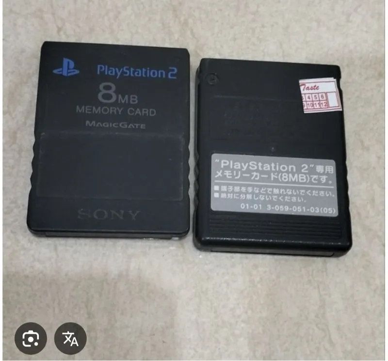 Memory Card PS2 Bawaan Copotan Versi Original photo 1