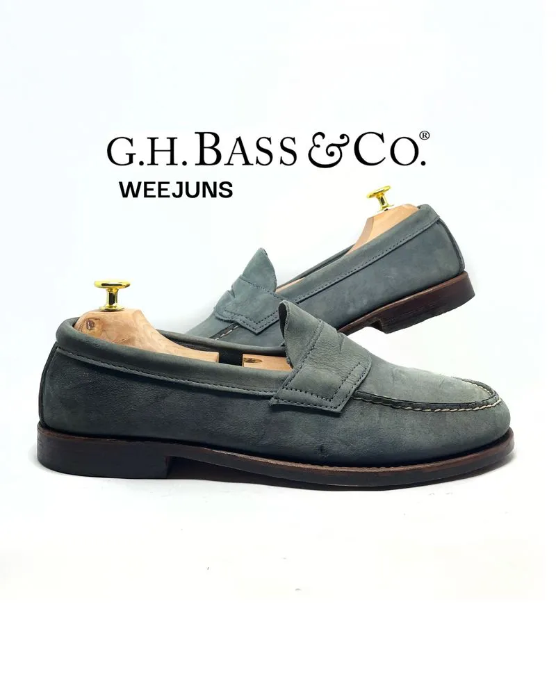 Weejuns GH BASS & CO Driving Mocassin Nubuck leather photo 1