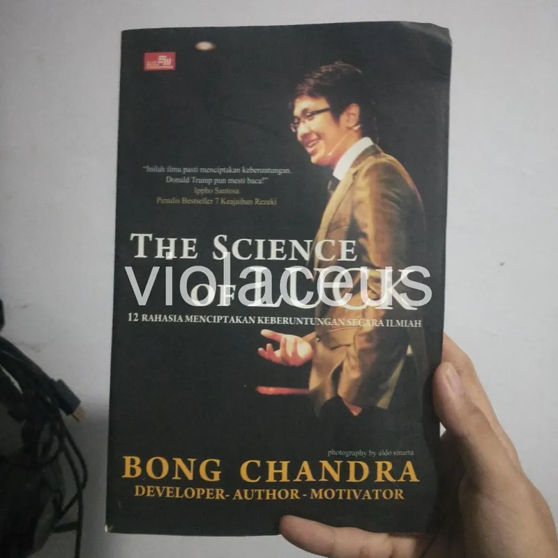 The Science of Luck - Bong Chandra - Preloved Prelove Prelov photo 1