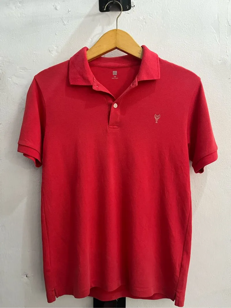 UNIQLO Polo Shirt Red Classic photo 1