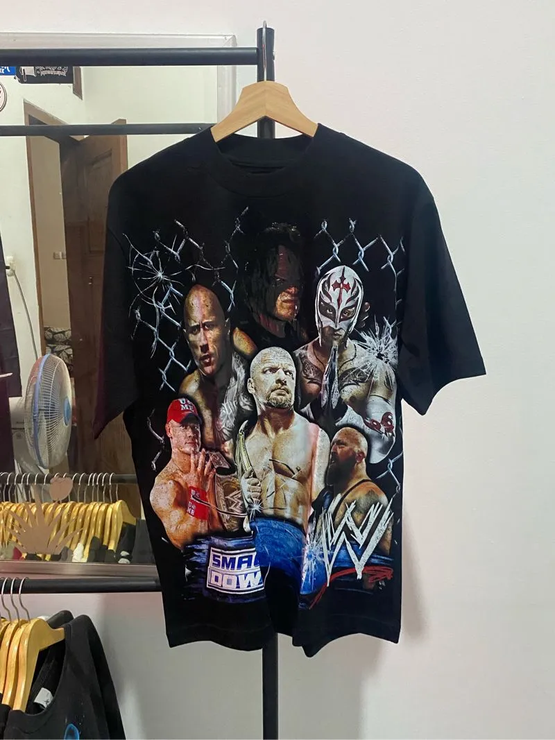 Kaos WWE Superstars – Vintage Wrestling Tee photo 1