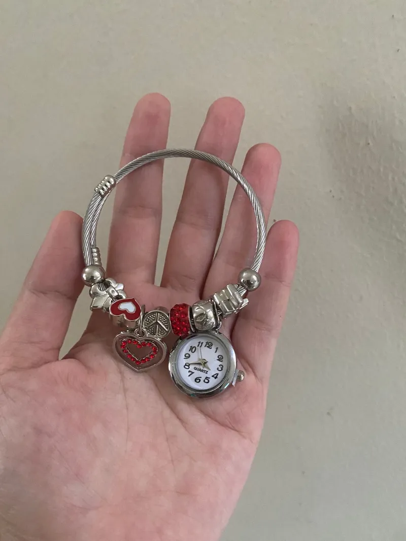 Coquette Casual Jewellery Wanita white red photo 1
