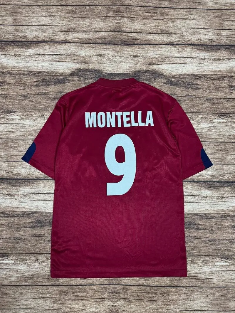 as roma 2003-2004 “montella” FAKE jersey #JLJR113 photo 1