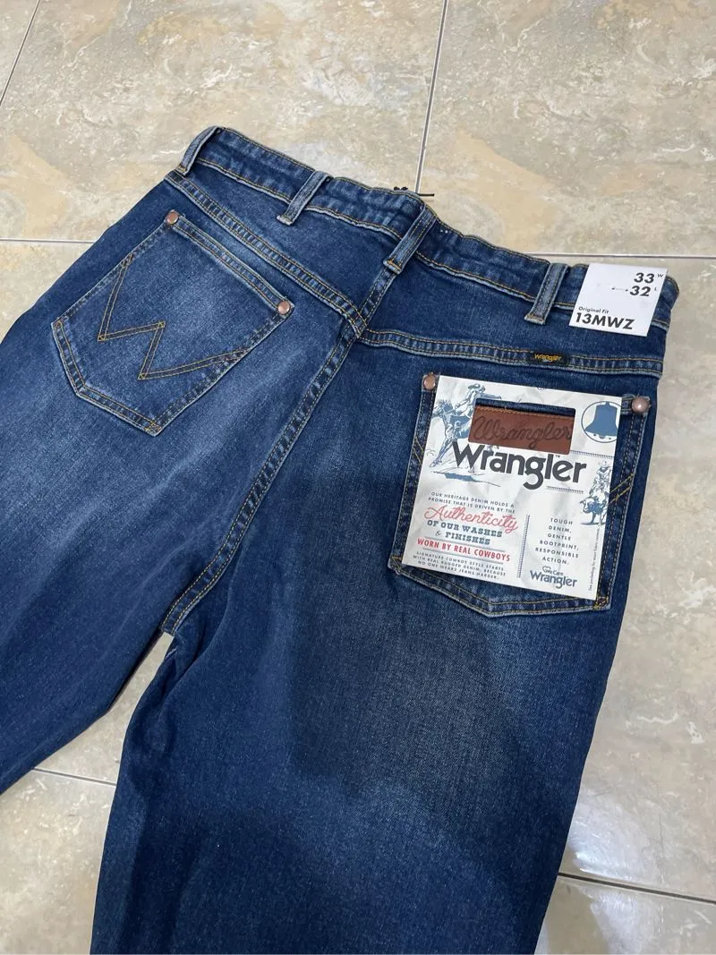 Longpants celana panjang jeans Wrangker blue wash size 33 Or photo 1