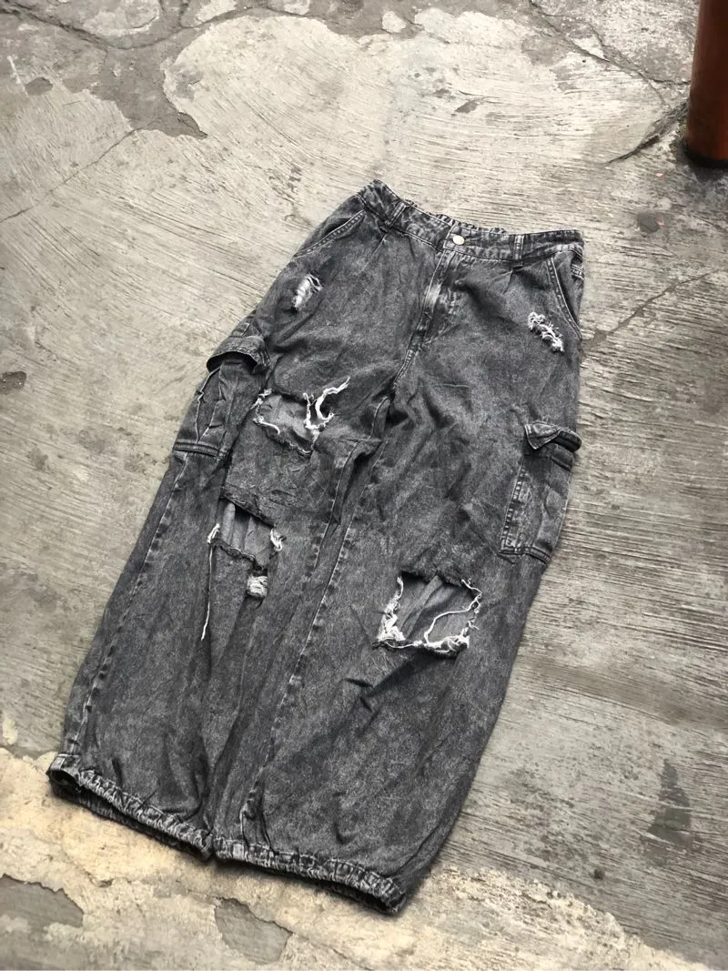 Ballon baggy ripped jeans photo 1