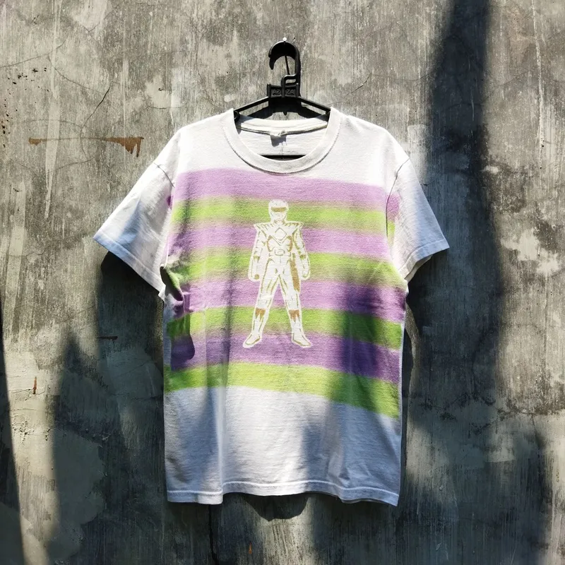 Vintage T-shirt Pria white photo 1