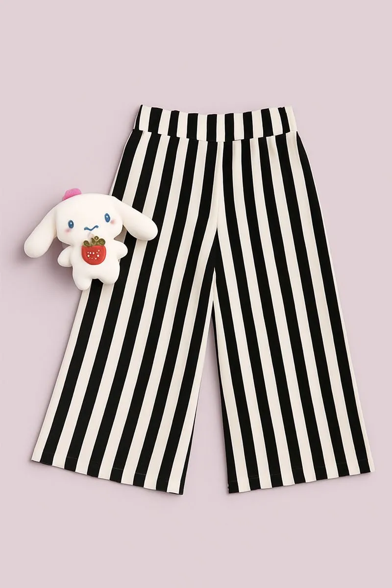 Kulot strip hitam putih photo 1
