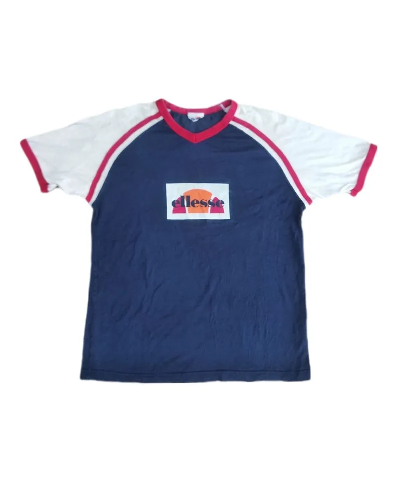 Ellesse T-shirt multicolor ringer tee photo 1