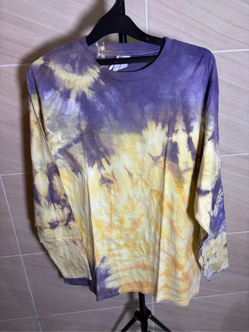 KAOS LENGAN PANJANG TIE DYE BIG SIZE photo 1