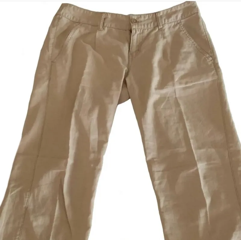 Giordano Streetwear Casual Boyfriend jeans Wanita cream photo 1