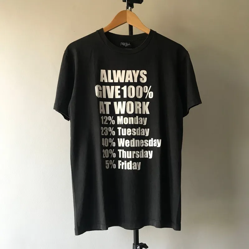 Vintage Y2K T-shirt Pria black photo 1
