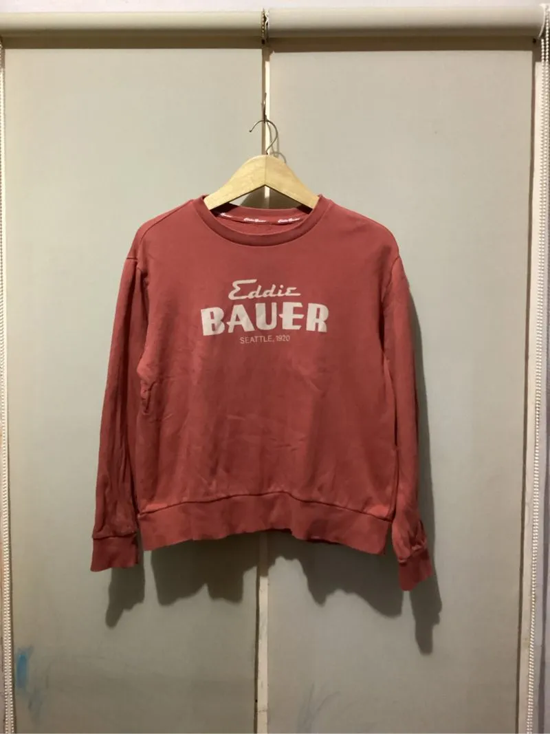 Casual Sweatshirt Pria brown photo 1