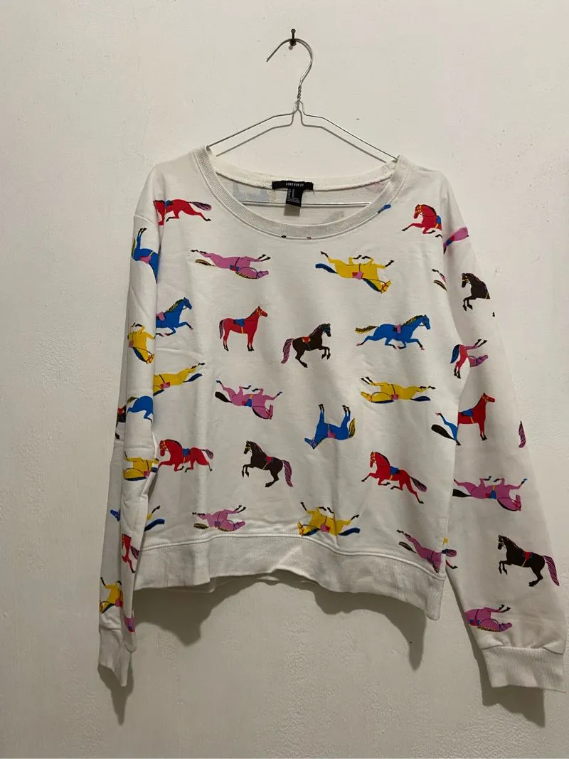 Sweater Motif Forever 21 photo 1