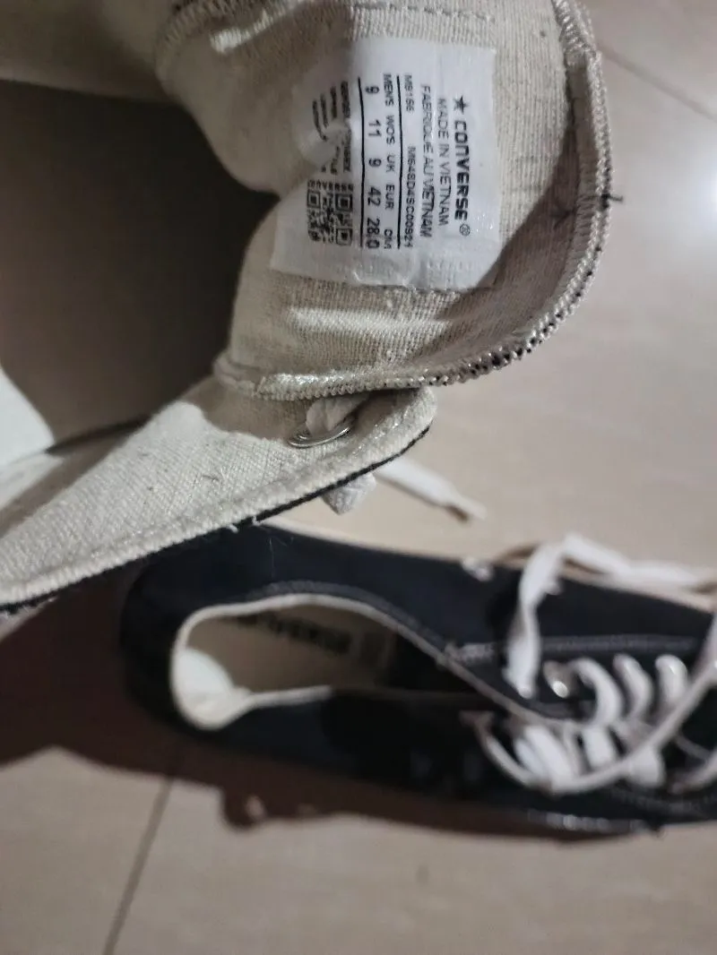 sepatu old converse photo 1