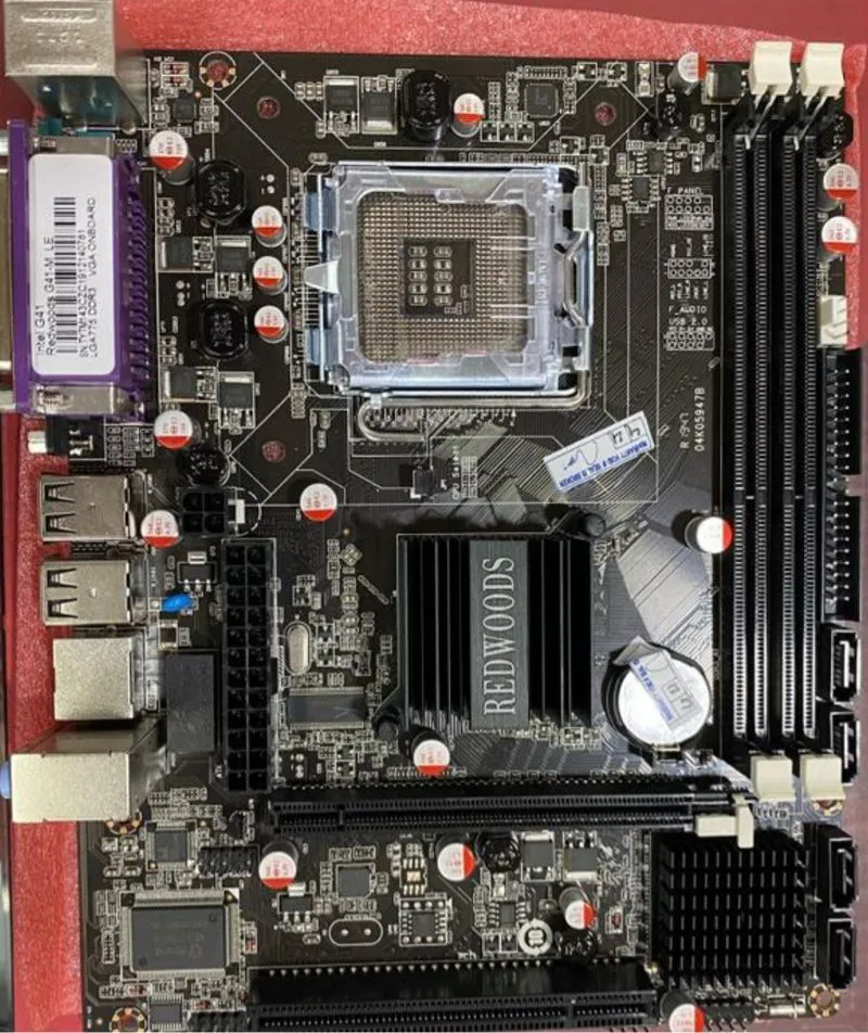 Motherboard Redwoods G41 LGA 775 Versi Original photo 1
