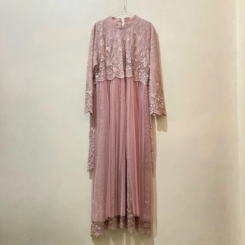 Gamis Dress Brokat photo 1