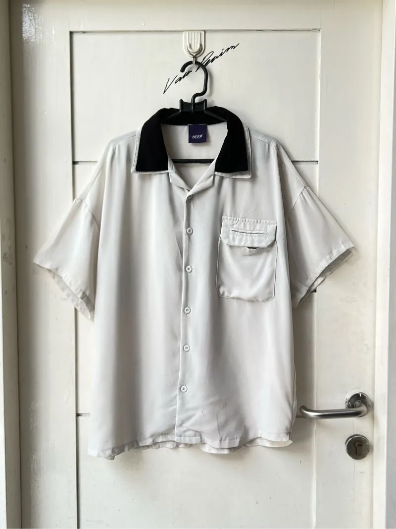 BEEP White Boxy Shirt photo 1