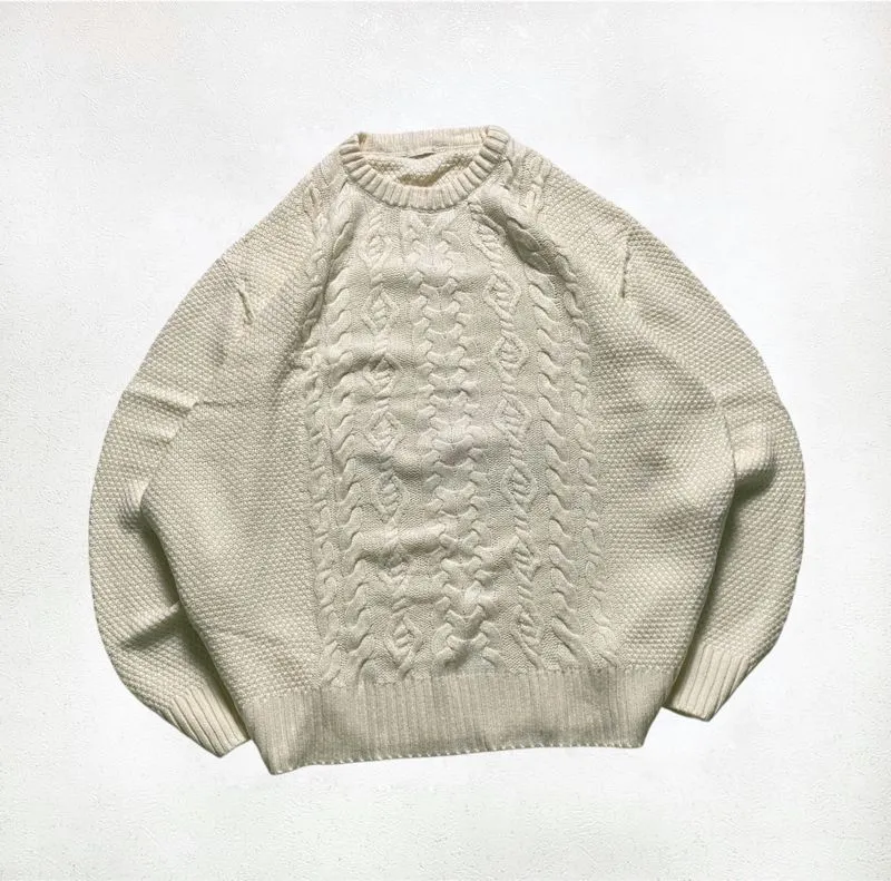 GU CABLE KNIT SWEATER photo 1