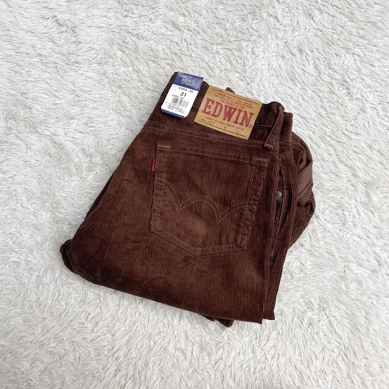 Edwin 503 Regular Boot Cut Corduroy Jeans Tapered Denim photo 1