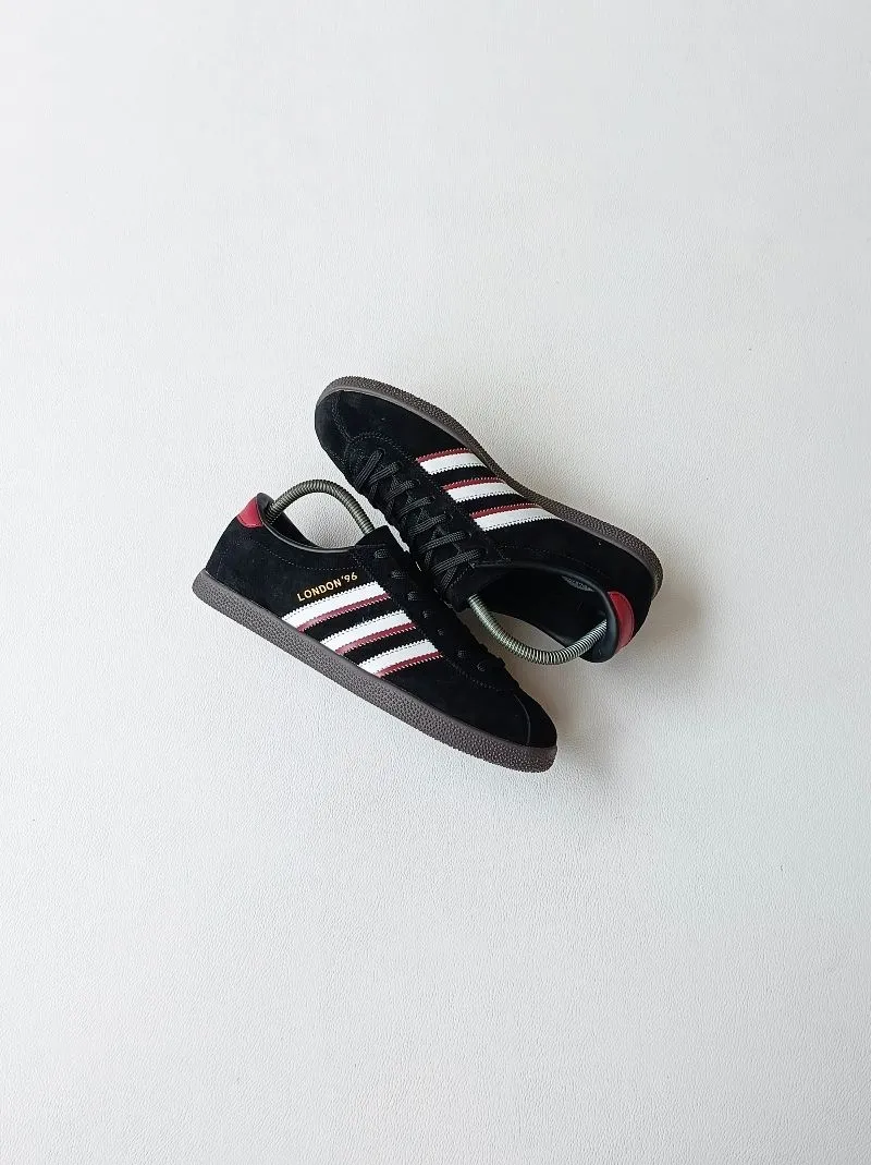 Adidas London 96 Core Black Better Scarlett photo 1