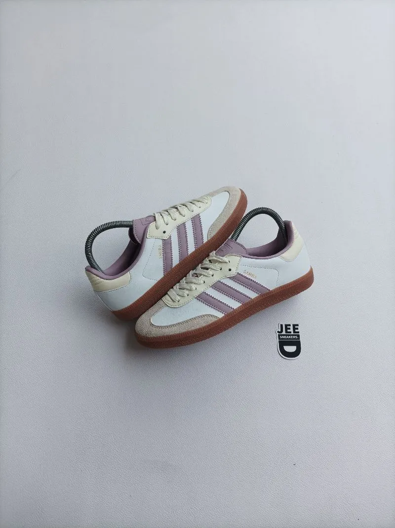 Adidas Samba OG White Purple photo 1