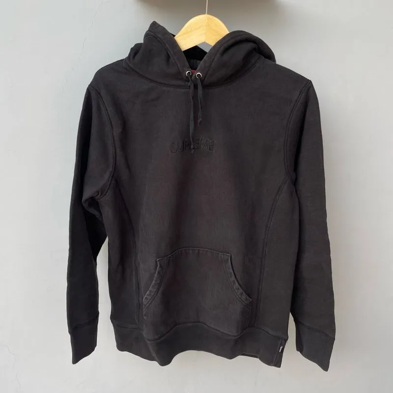 Hoodie Supreme Tonal Embroidered Logo  photo 1