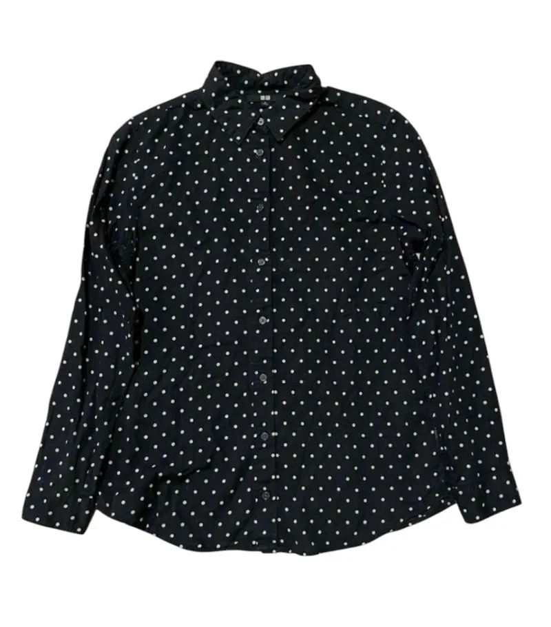 Uniqlo polkadot shirt size S photo 1
