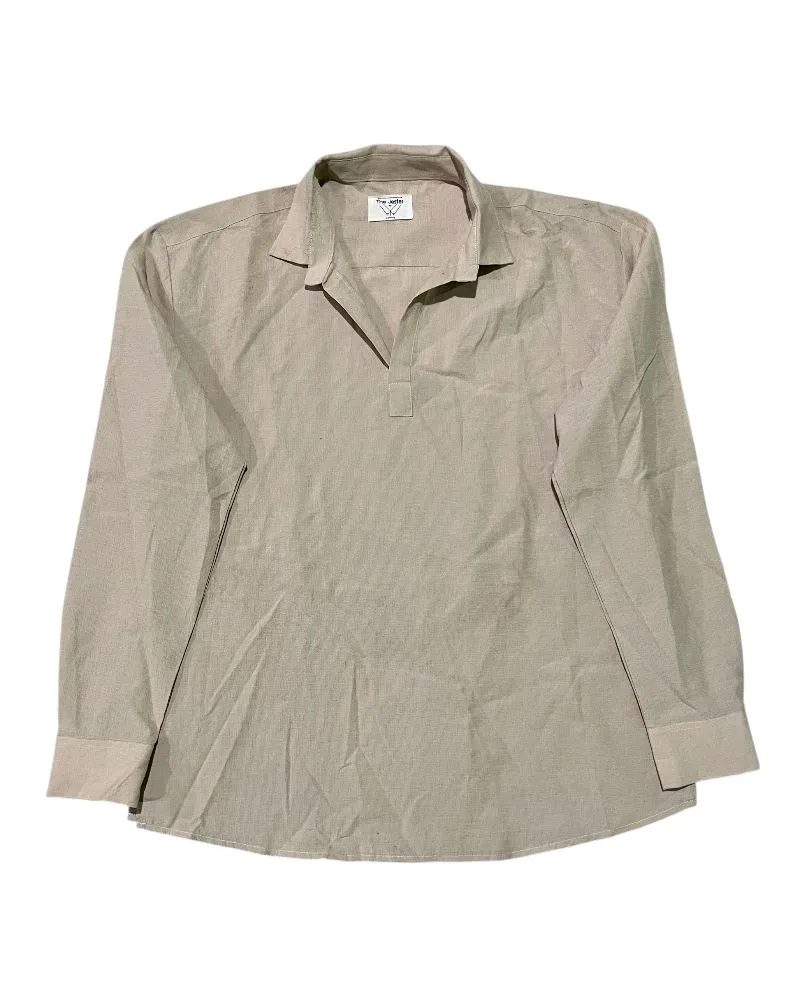The jaster half collar shirt linen photo 1