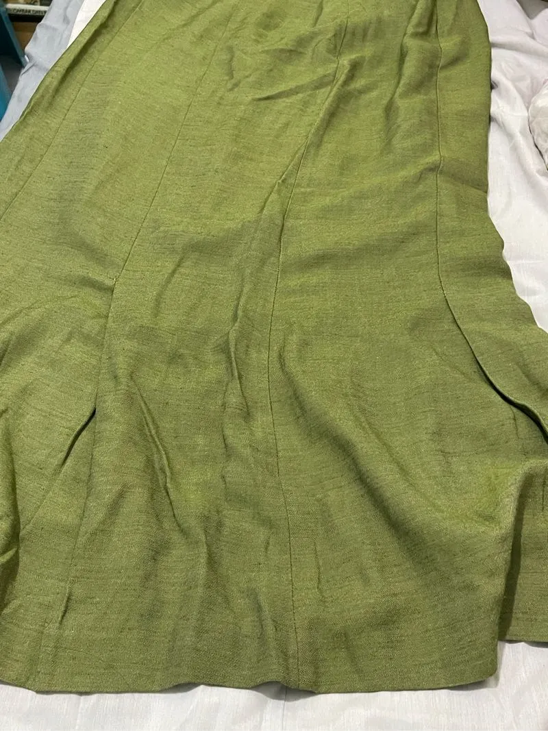 Mermaid skirt rok vintage green photo 1