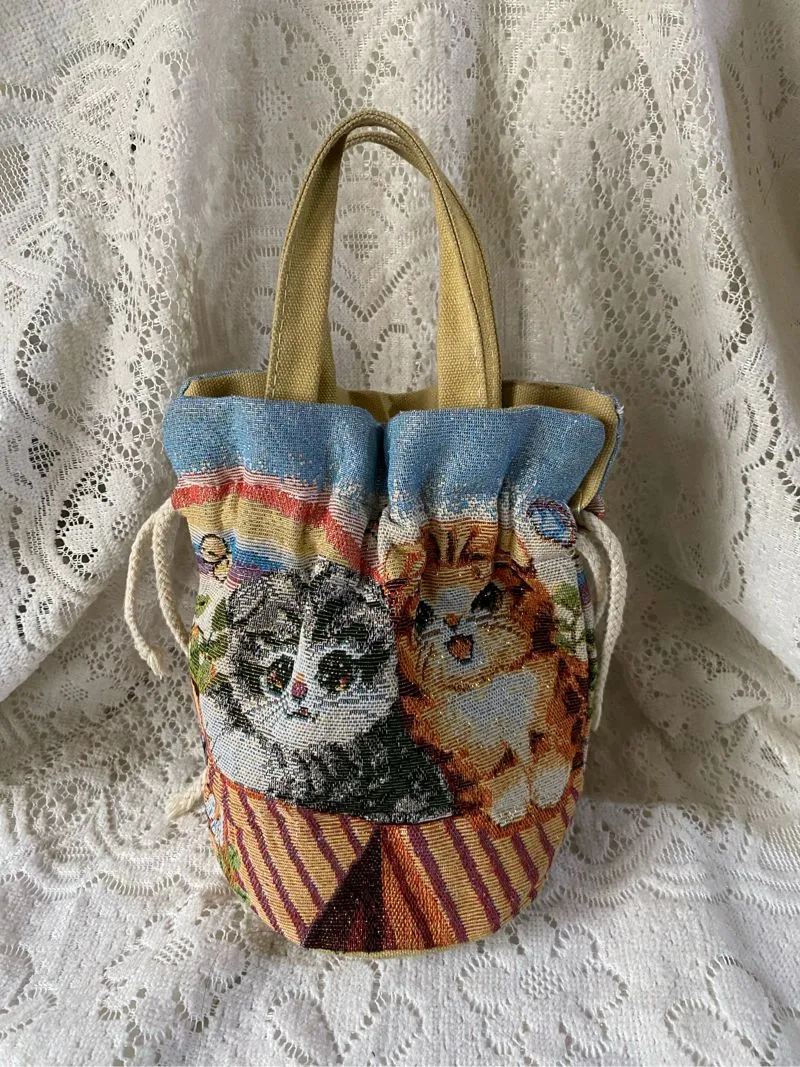 kittens tapestry drawstring photo 1