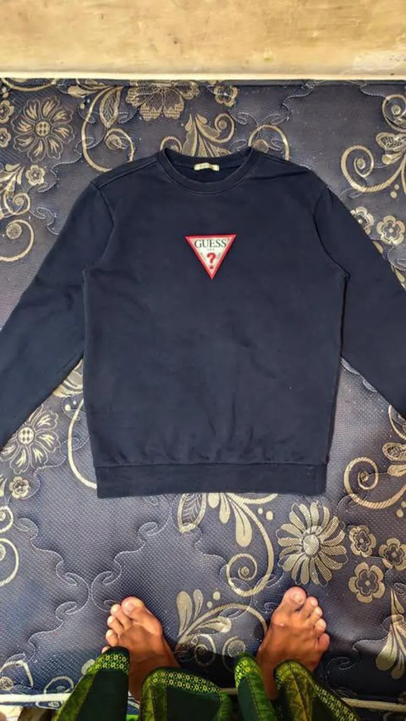 Crewneck guess navy photo 1
