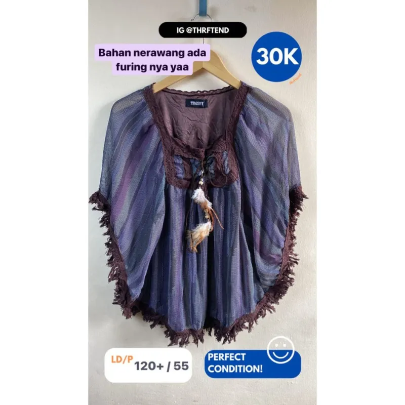 bahan nerawang ada furing nya ya✨ photo 1