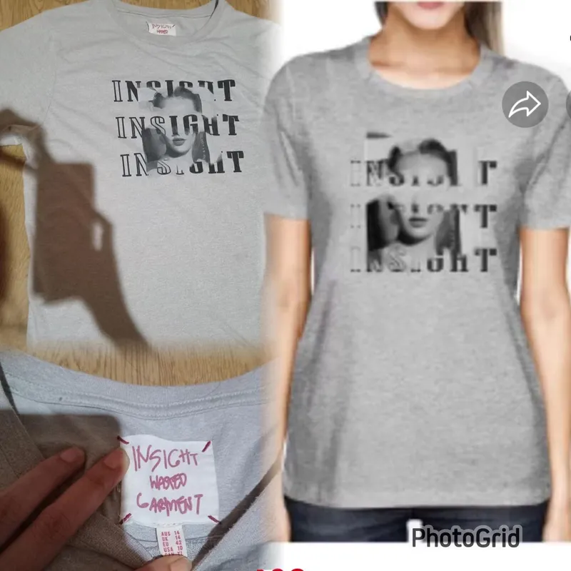 & Other Stories Casual T-shirt Wanita gray photo 1