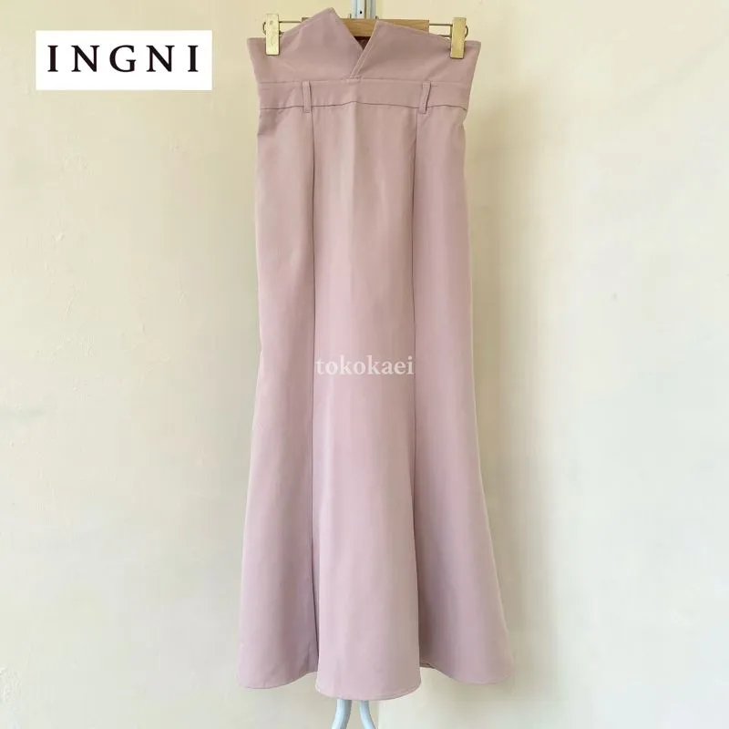 Pink Nude Mermaid Skirt Highwaist Ingni photo 1