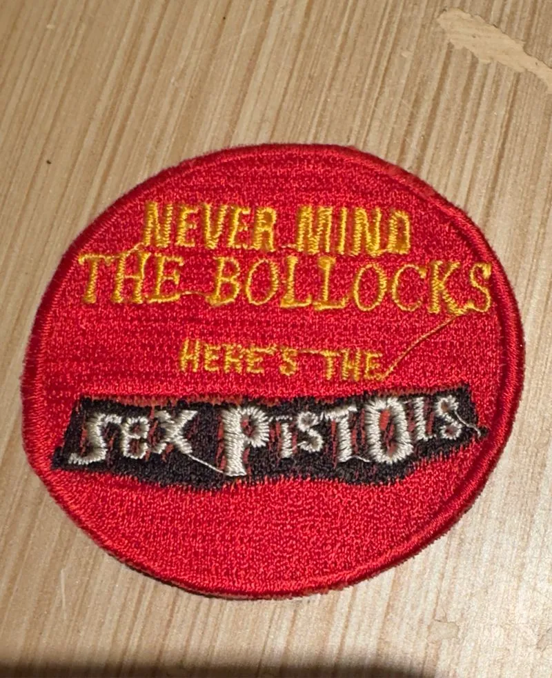 Emblem Patch Sex Pistols Tambalan Versi Original photo 1