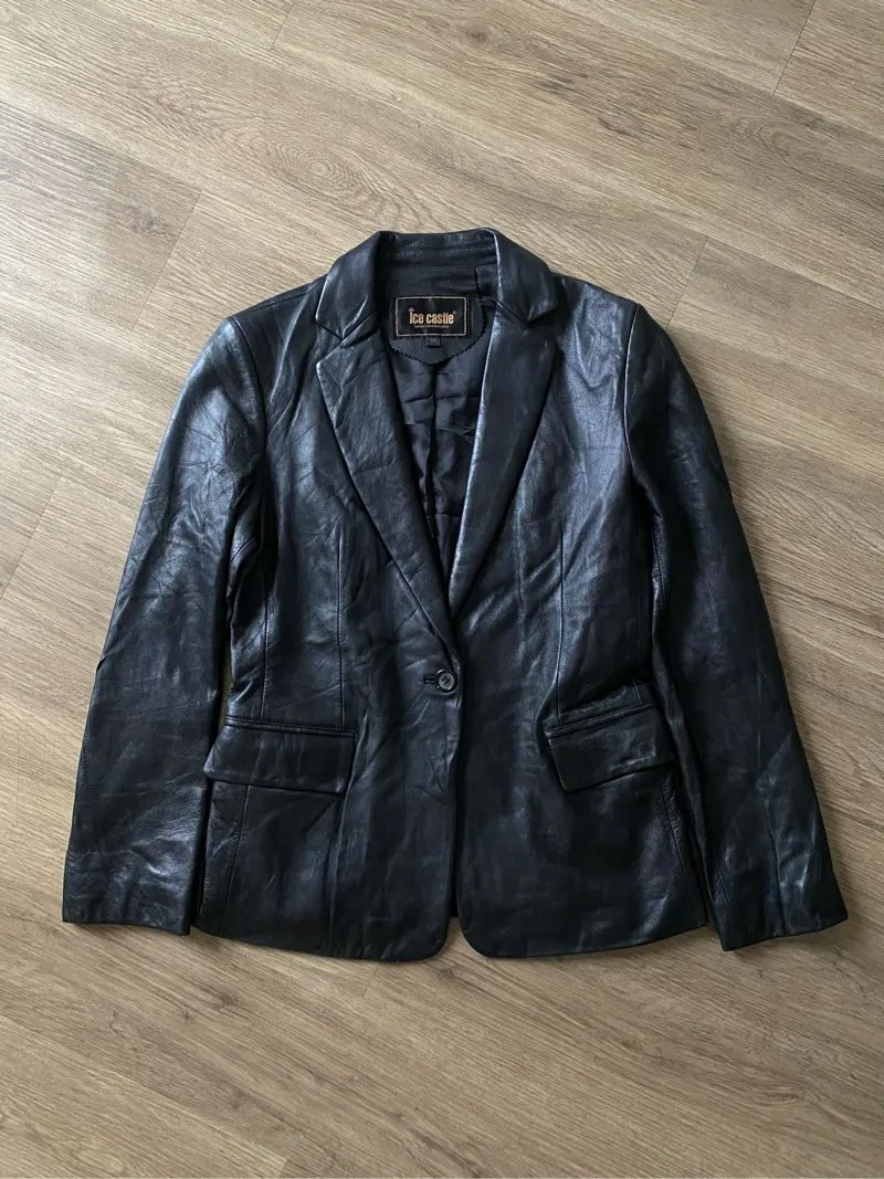 ICE CASTLE JAS BLAZER LEATHER | BLAZER | JAS | OUTER photo 1