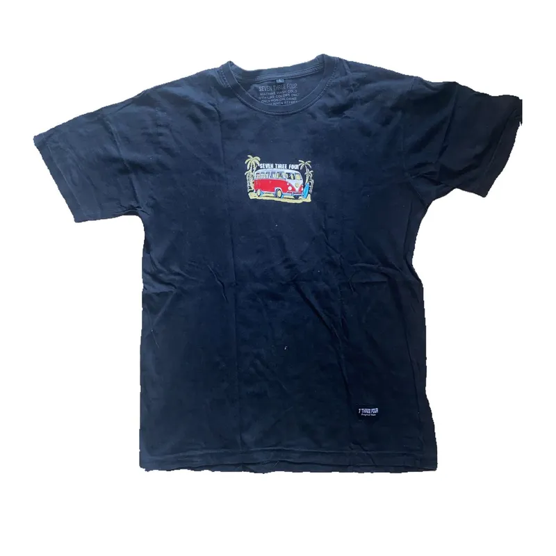 Kaos Seven Three Four 734 Graphic Art T-shirt photo 1