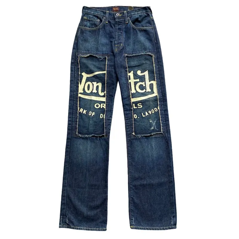 Von Dutch Streetwear Vintage Jeans Pria navy photo 1