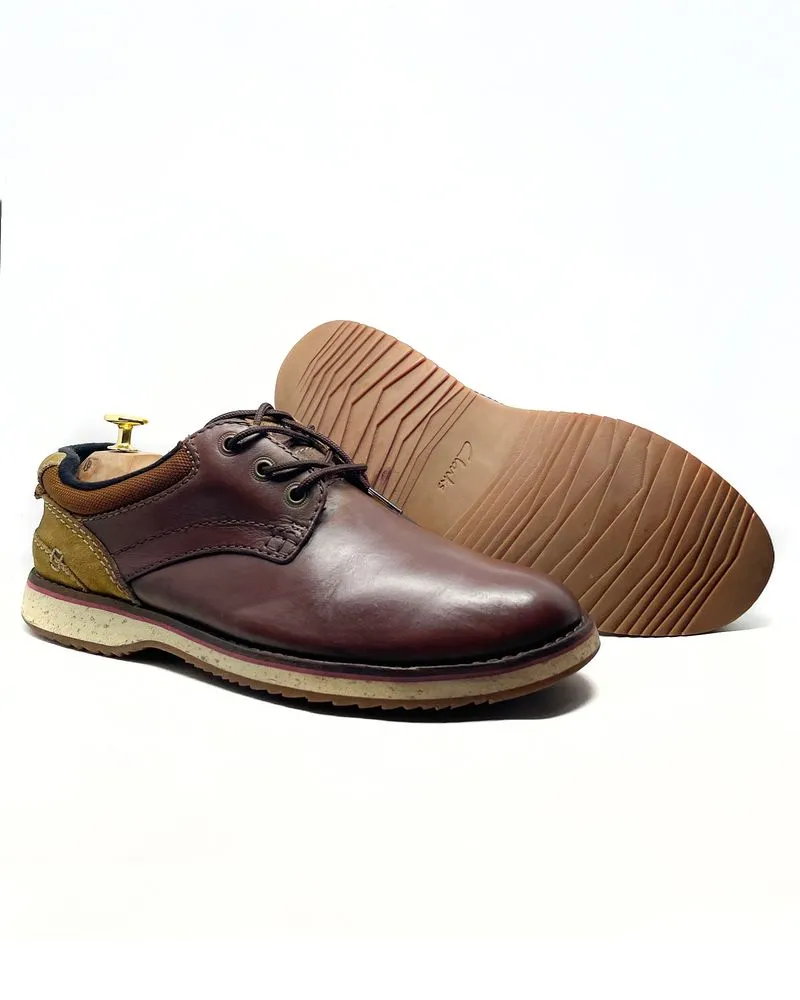 Sepatu kulit CLARKS Mahale Leather Casual Preloved
